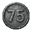 Pièce commémorative (75D)