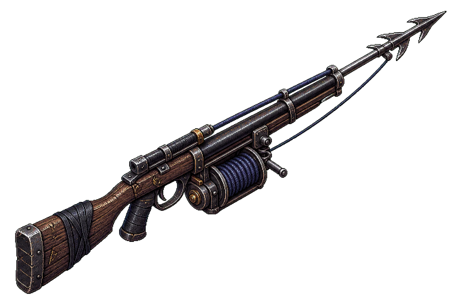 Fusil-harpon